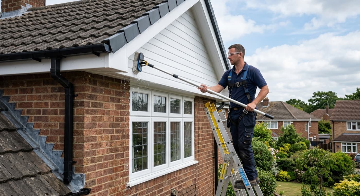 Fascia, Soffit & Cladding Cleaning across Devon